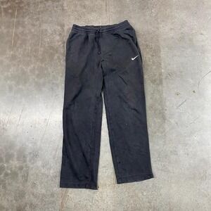 Nike Black Sweatpants Y2K Athleisure Joggers Men's Medium